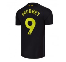 Sunderland Brian Brobbey #9 Koszulka Wyjazdowa 2025-26 Krótki Rękaw